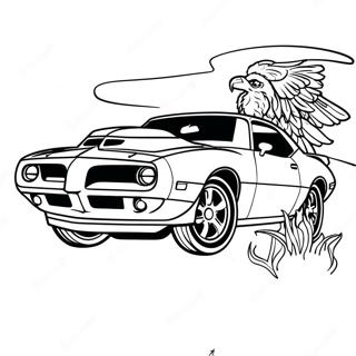 Pagina Da Colorare Della Pontiac Firebird Da Corsa 49365-41195