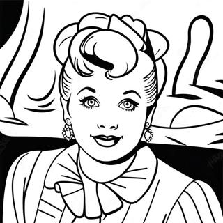 Pagina Da Colorare Di I Love Lucy 49504-41103