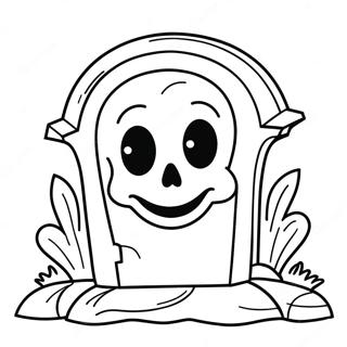 Pagina Da Colorare Della Lapide Spettrale 49585 41368