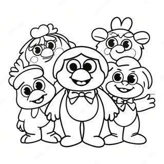 Muppet Babies Pagine Da Colorare