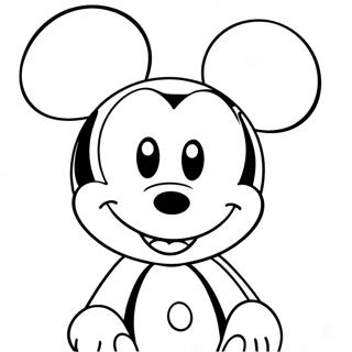 Pagina Da Colorare Di Mickey 50294-41935