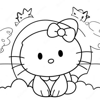 Pagina Da Colorare Di Hello Kitty Y2k 50464-42069