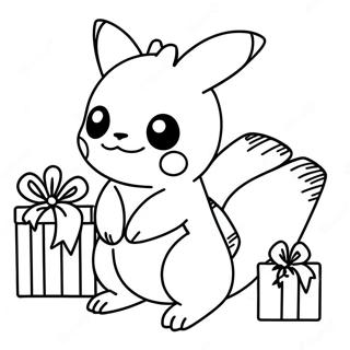 Pokemon Natale Pagine Da Colorare