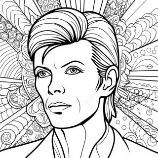 Pagina Da Colorare Di David Bowie 50794-42323