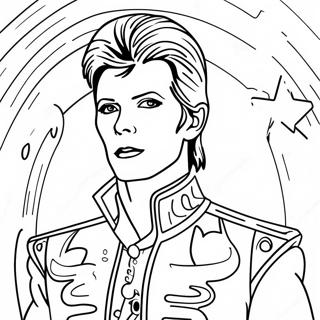 David Bowie Pagine Da Colorare