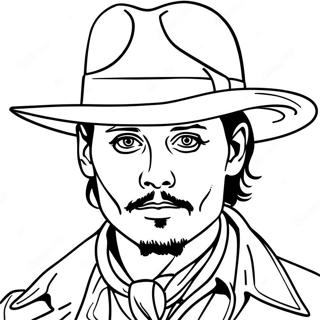 Pagina Da Colorare Di Johnny Depp 50954-42440