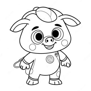 Pagina Da Colorare Alpha Pig Super Why 51074-42550