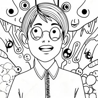 Pagina Da Colorare Di Junji Ito 51424-42818