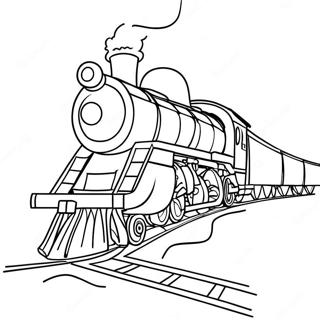 Pagina Da Colorare Del Polar Express 5142-4123
