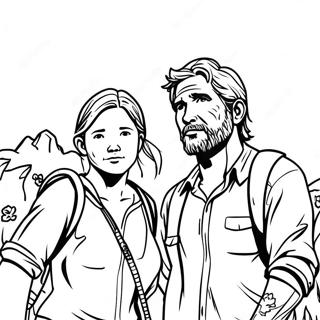 Pagina Da Colorare Di The Last Of Us 51774-43112