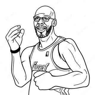 Pagina Da Colorare Di Kareem Abdul Jabbar 51804-43128