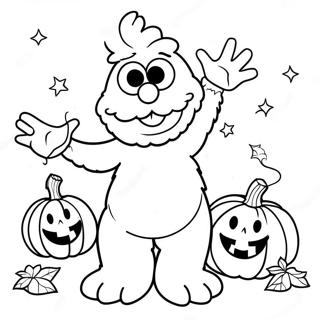 Pagina Da Colorare Di Elmo Per Halloween 51955-43252