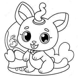 Pagina Da Colorare Di Jewelpet 52085-43343