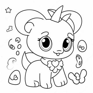 Pagina Da Colorare Dei Carini Amici Jewelpet 52086-43359