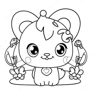 Pagina Da Colorare Dei Carini Amici Jewelpet 52086-43360