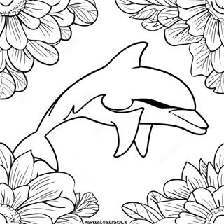 Pagina Da Colorare Del Logo Dei Miami Dolphins 5262-4219