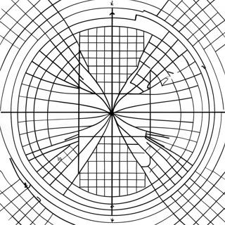 Pagina Da Colorare Della Griglia Delle Coordinate 53026-44080