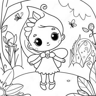 Giardino Fairycore Fantasioso Da Colorare 53137-44175