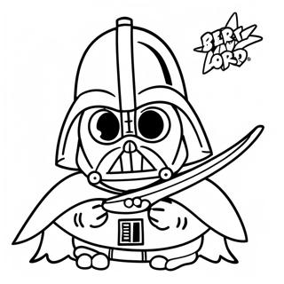 Darth Vader Angry Bird Da Colorare 53177-44202