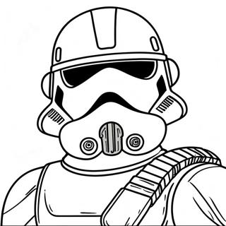 Pagina Da Colorare Di Scout Trooper Senza Paura 53599-44528