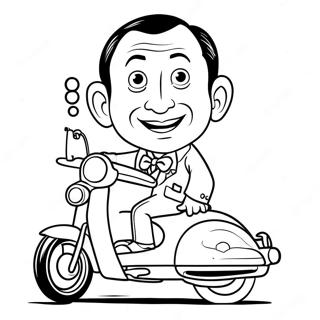 Pagina Da Colorare Di Pee Wee Herman 53828-44854