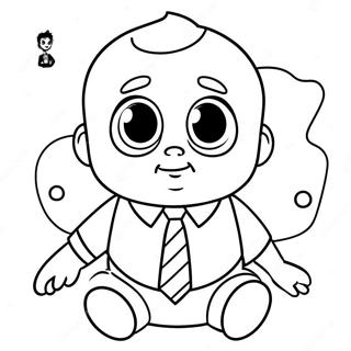 Pagina Da Colorare Di Boss Baby 2 54240-45175