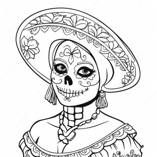 Pagina Da Colorare Di Catrina 54310-45219