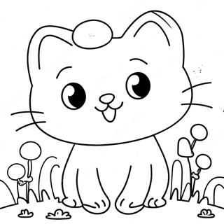 Pagina Da Colorare Del Gatto Caramella Di Poppy Playtime 54531-45387