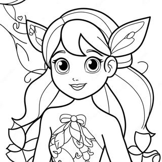 Winx Club Flora Pagine Da Colorare