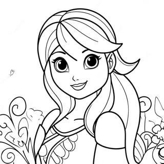 Pagina Da Colorare Di Flora Del Winx Club 54711-45544