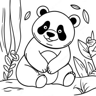 Pagina Da Colorare Del Panda Giocoso Wwf 54742-45561