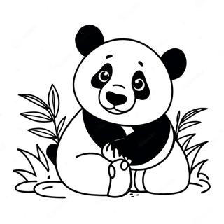 Pagina Da Colorare Del Panda Giocoso Wwf 54742-45563