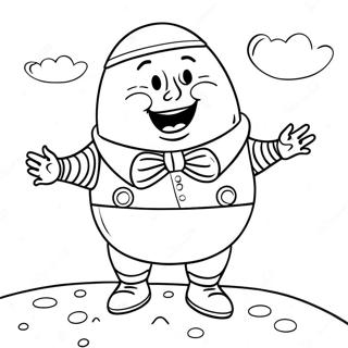 Pagina Da Colorare Di Humpty Dumpty Colorato 54762-45581