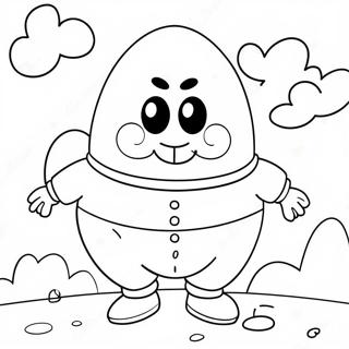 Pagina Da Colorare Di Humpty Dumpty Colorato 54762-45583