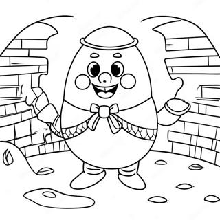 Pagina Da Colorare Di Humpty Dumpty Colorato 54762-45584