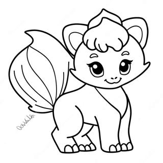 Vulpix Da Colorare 56251-46759