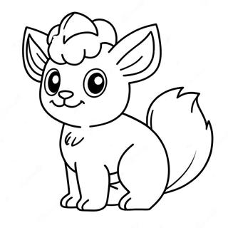 Vulpix Da Colorare 56251-46760