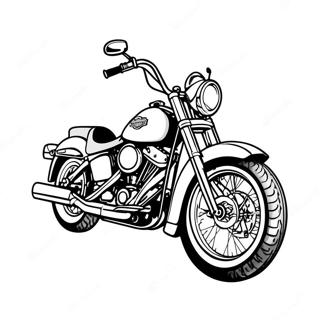 Harley Davidson Pagine Da Colorare