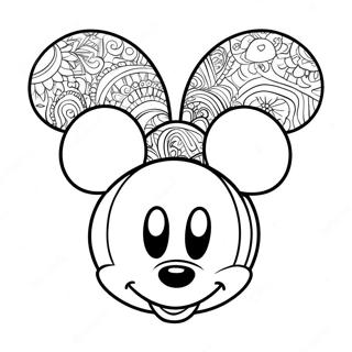 Pagina Da Colorare Delle Orecchie Di Topolino 56371-46856