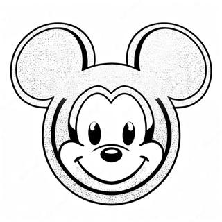 Pagina Da Colorare Delle Orecchie Di Topolino Scintillanti 56372-46860