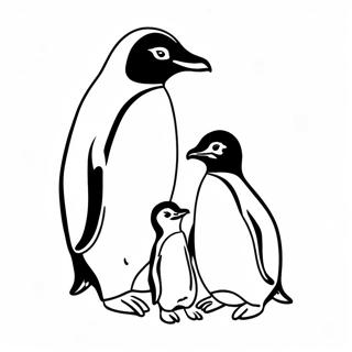 Pagine Da Colorare Della Famiglia Pinguino 56571-47019