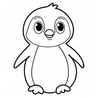 Pagine Da Colorare Del Carino Pinguino Cucciolo 56572-47022