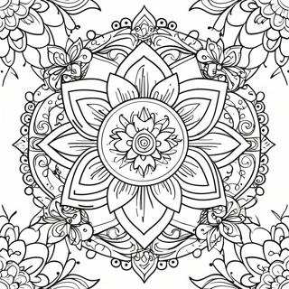 Pagina Da Colorare Mandala Fiore Di Loto 56951-47320