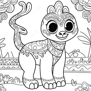 Pagina Da Colorare Degli Alebrijes Di Coco 57132-47458