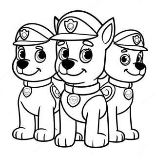 Pagina Da Colorare Di Halloween Di Paw Patrol 57263-47628