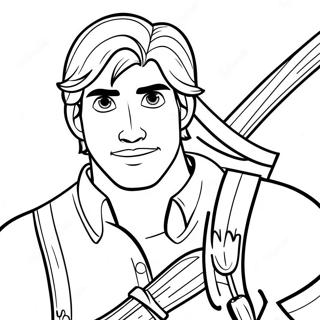 Pagina Da Colorare Di Flynn Rider 58094-48279