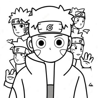 Pagina Da Colorare Personaggio Naruto Among Us 58224-48388