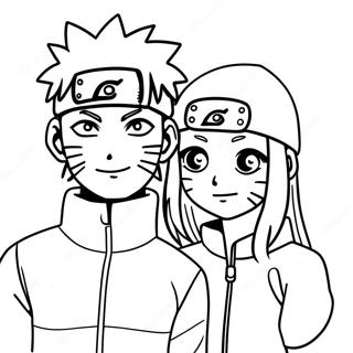 Pagina Da Colorare Di Naruto E Hinata 58364-48503