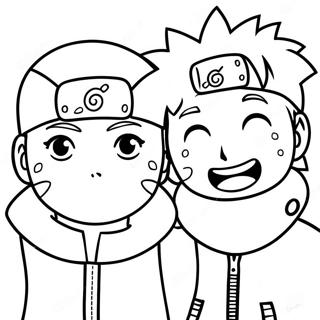 Naruto E Hinata Pagine Da Colorare