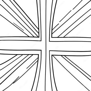 Pagina Da Colorare Della Bandiera Union Jack 58546-48635